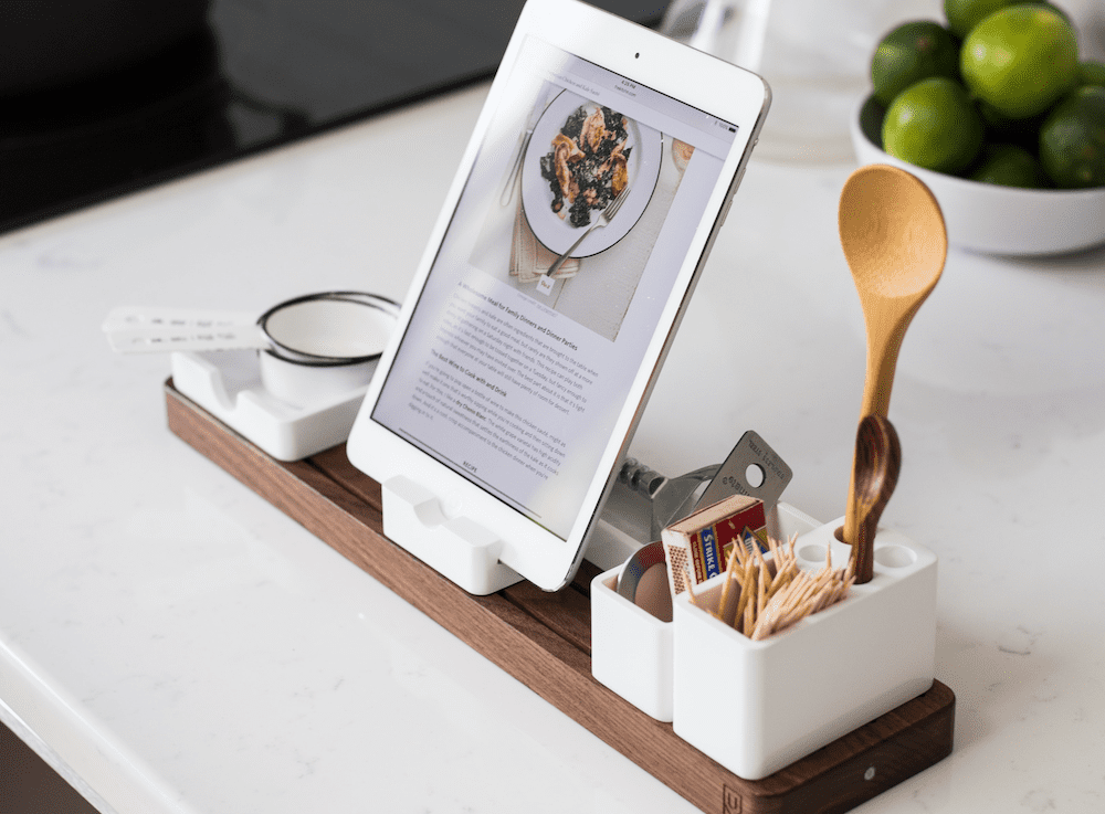 Using an iPad in the Kitchen