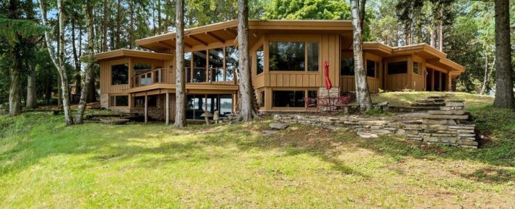 Gateway to Door County: A Mid-Century Modern Wisconsin Masterpiece Secured Below Asking