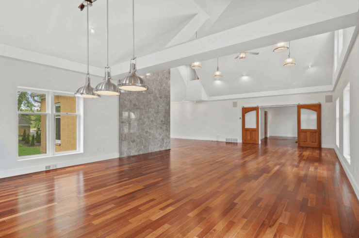 The ballroom is massive, flooded with light and the space is exceptional